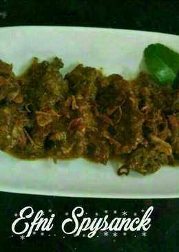 Gepuk Daging Sapi Pedas #kitaberbagi