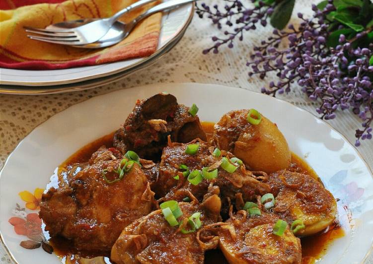 gambar untuk resep AYAM TELUR BUMBU KECAP