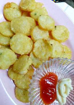 Kentang goreng kriuk lembut