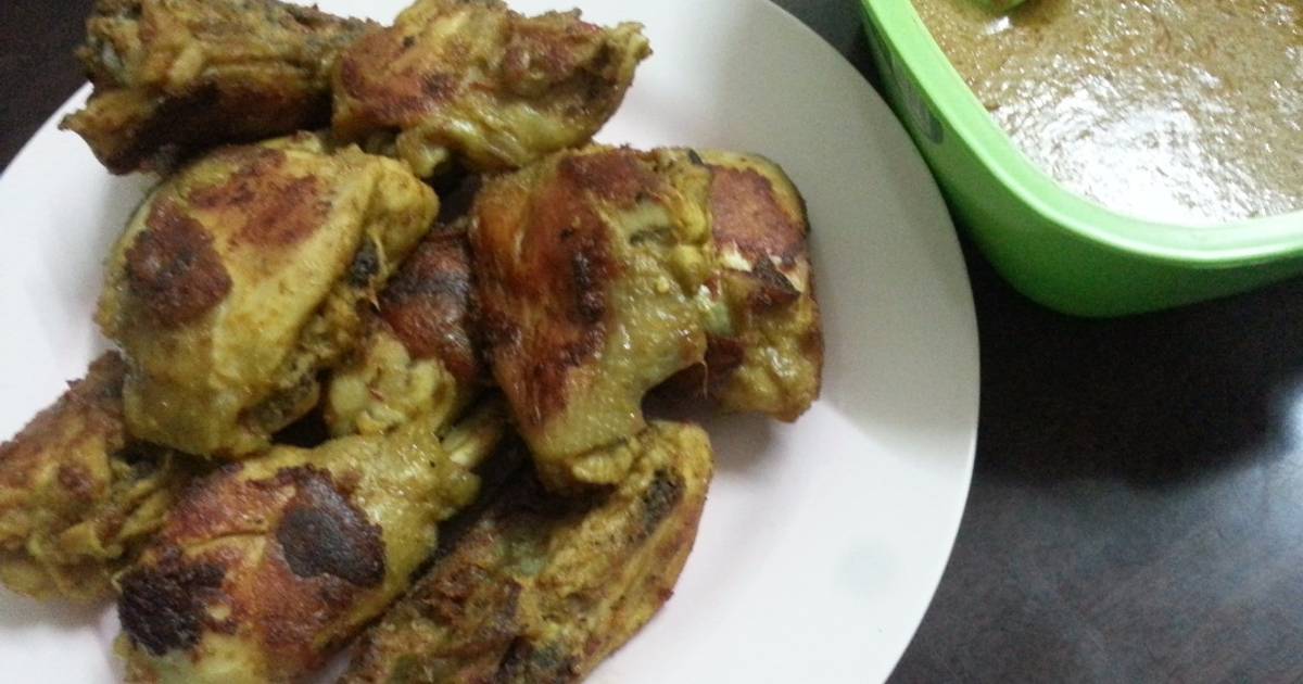 Resep Ayam Bakar ala Rumah Makan Padang (Teflon) ala Qorry Azmar Kalsum