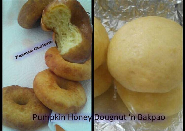 gambar untuk cara membuat ??Donat dan Bakpao Madu Labu Kuning??(No Sugar)