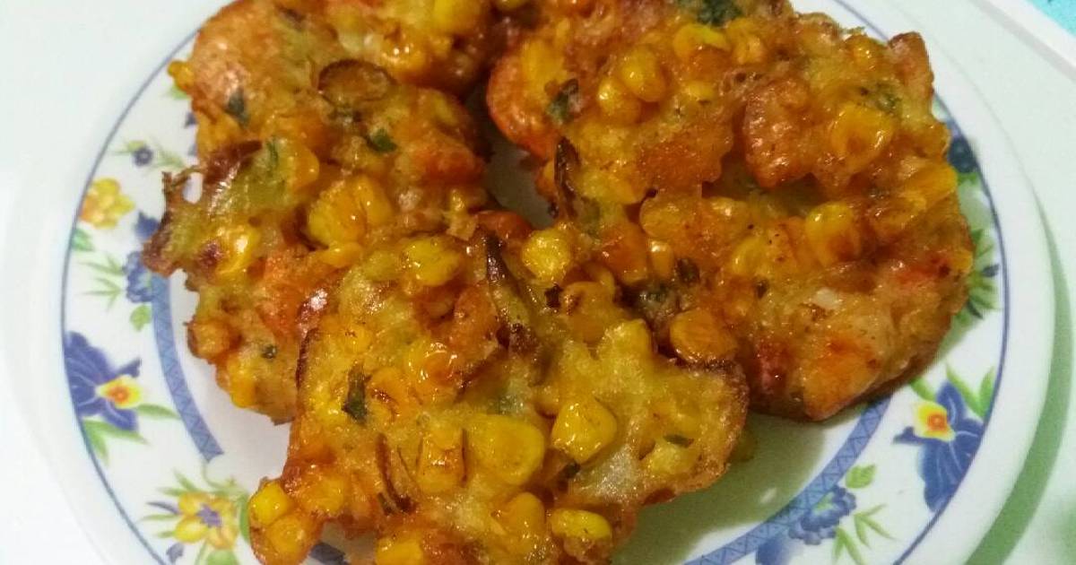  Resep Bakwan Udang Jagung Manis ala ibu irfan oleh Nani 