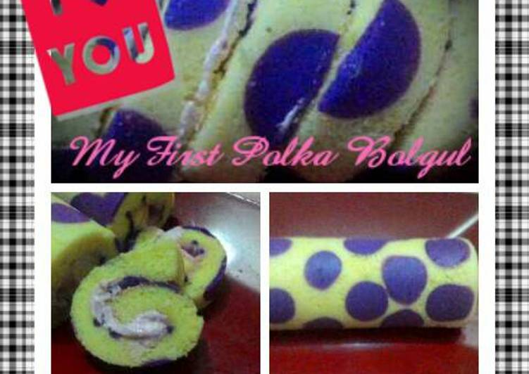 resep masakan Bolgul Kukus Polkadot (Irit Bahan,tapi lembut!) ^_^ #Percobaan perdana bangeet