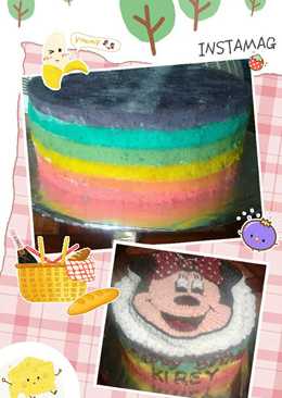 Rainbow Cake Kukus