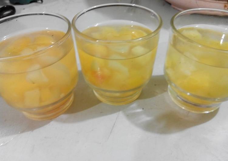 Resep Fruit Cocktail / es buah Kiriman dari teh atiek