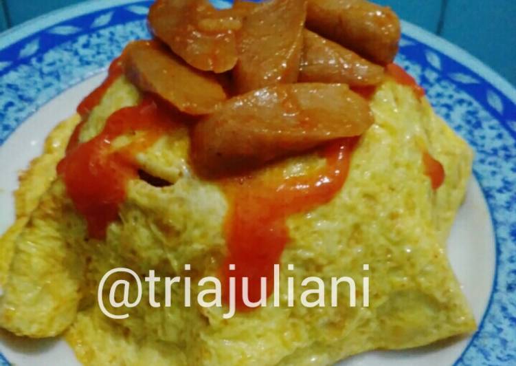 Resep Omorice simpel ala rooftop prince😁 oleh tria juliani 