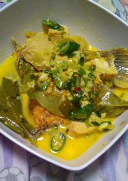 Gurame masak kuning mak ve