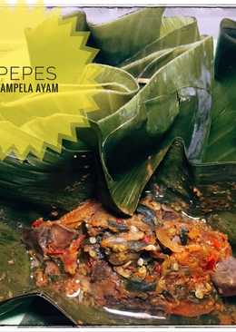 Pepes Ati Ampela Ayam