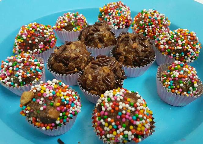 Resep bola-bola coklat simple enak