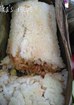 Nasi Bakar Teri Pete Kemangi