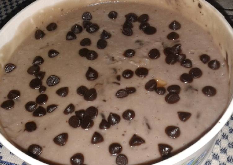 Ice cream pisang susu sehat enak simple no sp