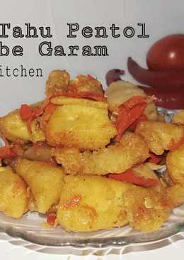 8. Ayam Tahu Pentol Cabe Garam