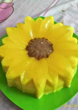 Puding Durian Vla Coklat