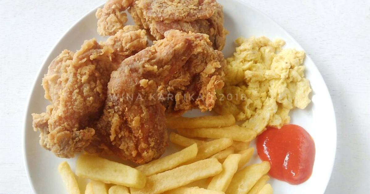 105 resep  ayam mcd enak dan sederhana Cookpad