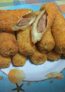 Roti gulung sosis bekal krucil