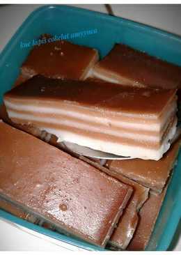 Kue lapis cokelat