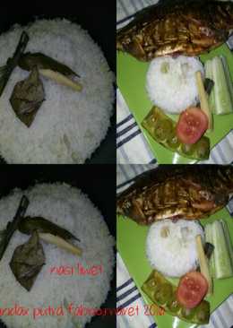 Nasi liwet magic com dn ikan bakar