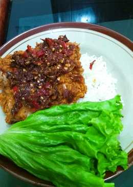 Sambal ayam klengerrrr(pedes bngt)#BikinRamadanBerkesan