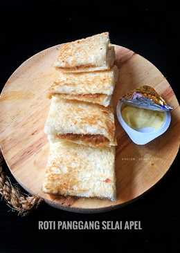 Roti Panggang Selai Apel - Mpasi