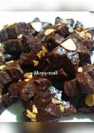 Choco cashew cookies