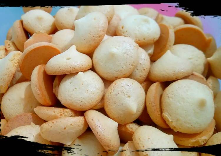 Resep Egg drop vanila Karya Servia Madian.