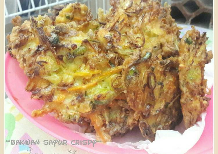 gambar untuk cara membuat Bakwan sayur Crispy