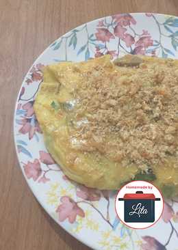 Telur omelet tabur ebiÂ #homemadebylita