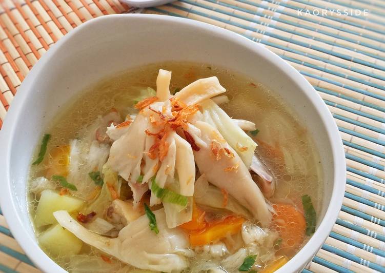 resep Sup Jamur Tiram