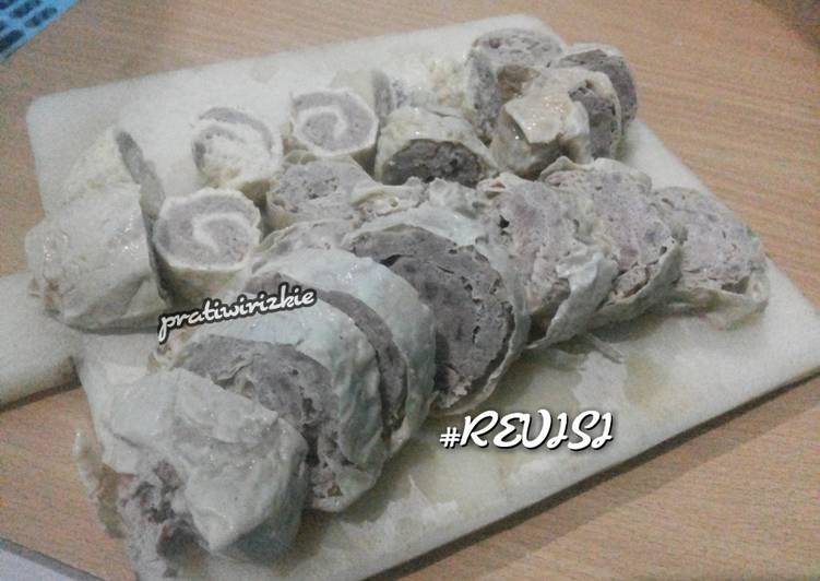 gambar untuk resep makanan Rolade Sapi aka Beef Egg Roll