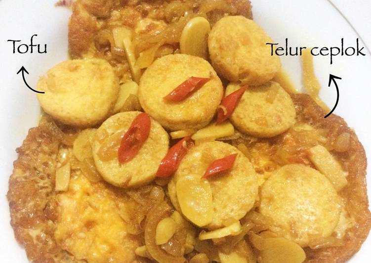 gambar untuk resep makanan Tofu telur saus tiram