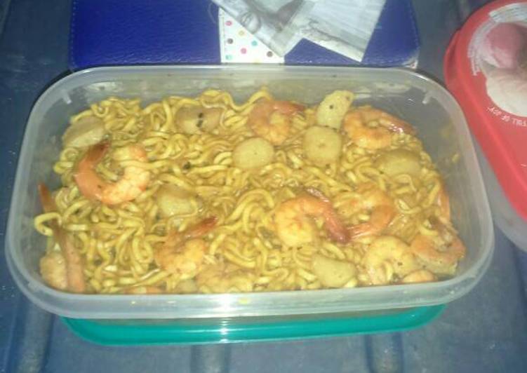 resep makanan Mie Goreng Seafood