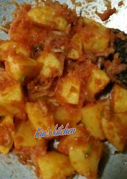Kentang saus sarden