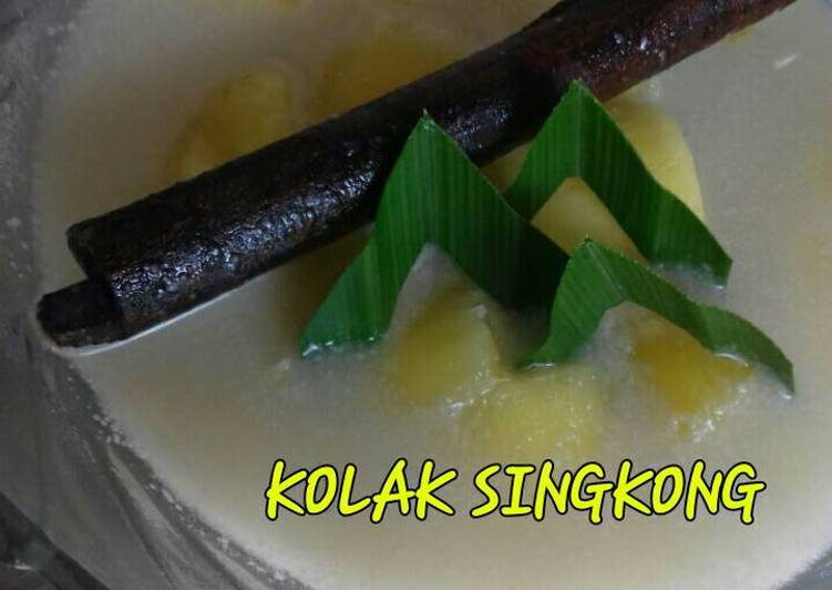 resep lengkap untuk Kolak Singkong Ayah Ibu