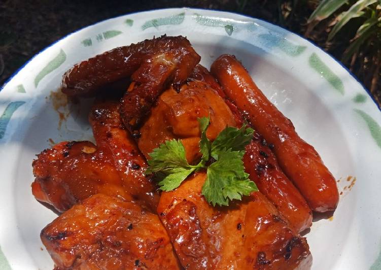 Bacem Tahu sosis sayap ala Dapoer Juna foto resep utama