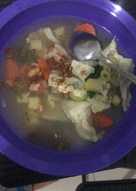 Sop sayur sederhana dan nikmat