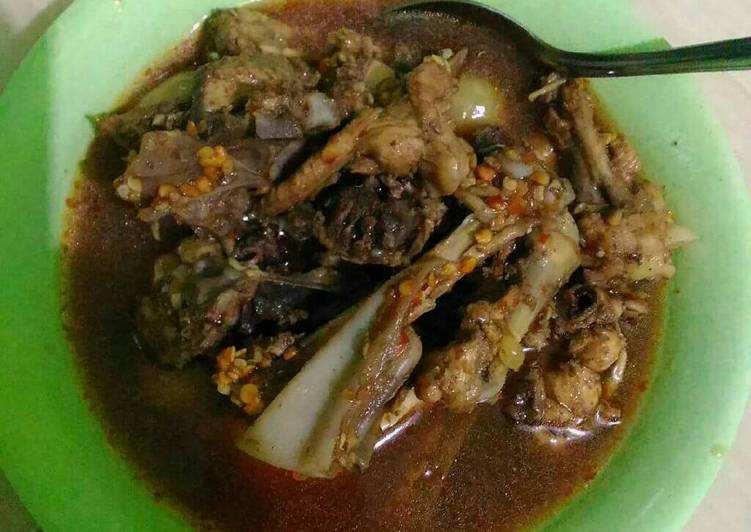 resep makanan Sop Tulang Ayam Pedas