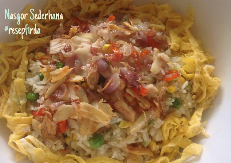 Resep Nasgor Sederhana Kiriman dari Firda@home