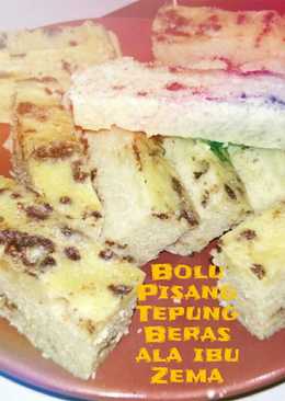 Bolu Pisang Tepung Beras