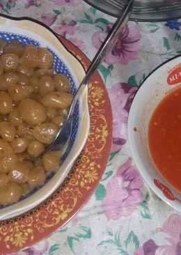 Cilok Boncabe saos pedess Ala Cha