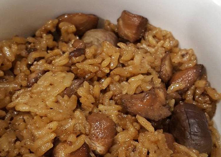 resep makanan Lo mai gai (nasi tim mirip beras ketan)
