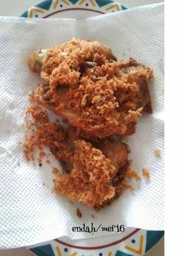 Ayam kremes ala mbok berek...guriiih yummy