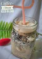 Coffee-Cincau Iced Blend (Es capcin)