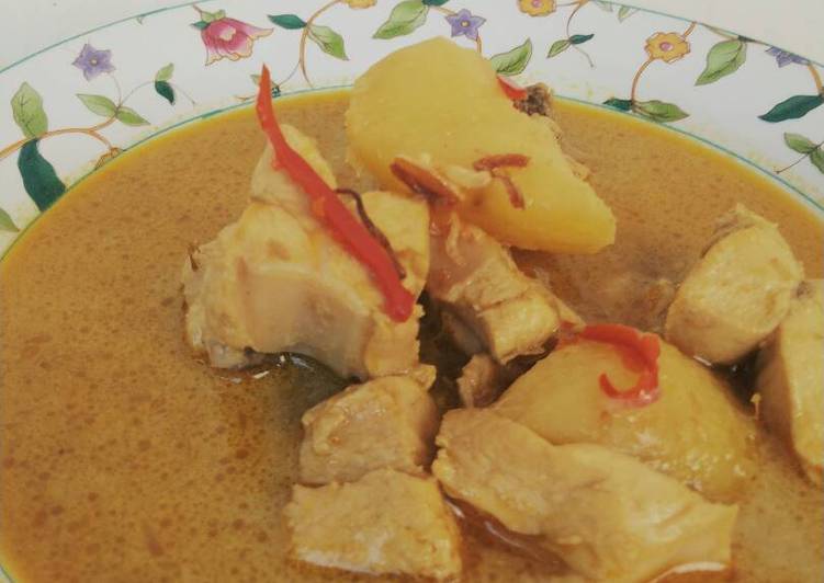 resep masakan Kari Ayam + Kentang