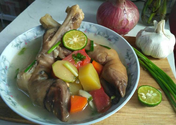 gambar untuk resep Sup Kaki Kambing
