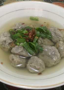 Bakso ikan tenggiri pemula maknyoss