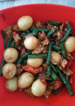 Sambal goreng telur puyuh