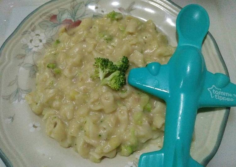 cara membuat Mac n cheese mpasi 10+