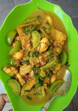 Gulai cumi cabe ijo