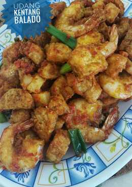 Udang Kentang Balado