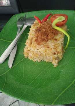 Nasi goreng abon sederhana #maree